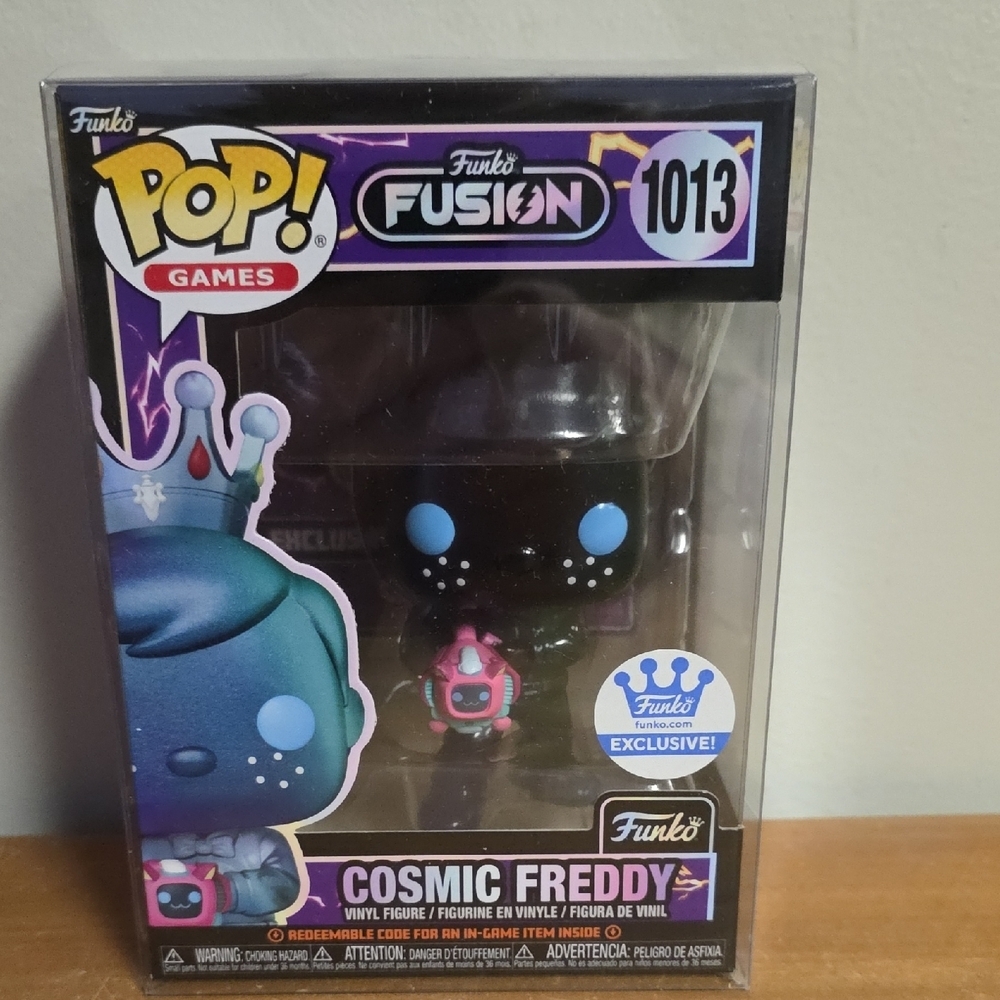 Funko Fusion Cosmic Freddy with Black and Blue Design